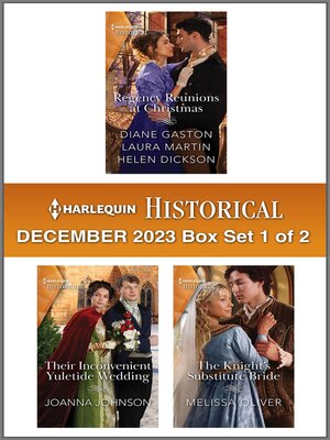 cover image of Harlequin Historical December 2023--Box Set 1 of 2